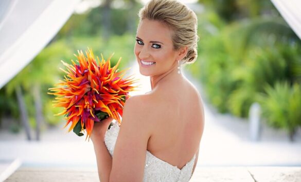 bird of paradise wedding bouquet 6