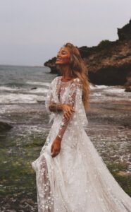 Boho White Wedding Dresses