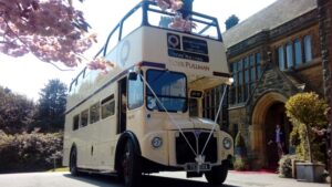 Double Decker Wedding Bus