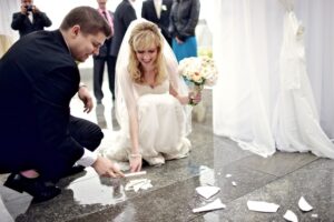 Italian Wedding Broken Glass